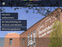 Tablet Screenshot of bk-tm.de